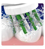 Oral-B CrossAction Toothbrush Head with CleanMaximiser Technology, 8 Pack