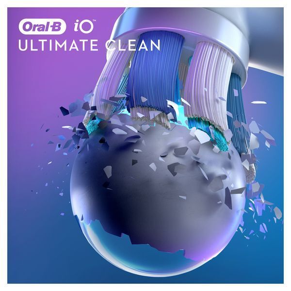 Oral-B iO Ultimate Clean Replacement Toothbrush Heads 2 Pack