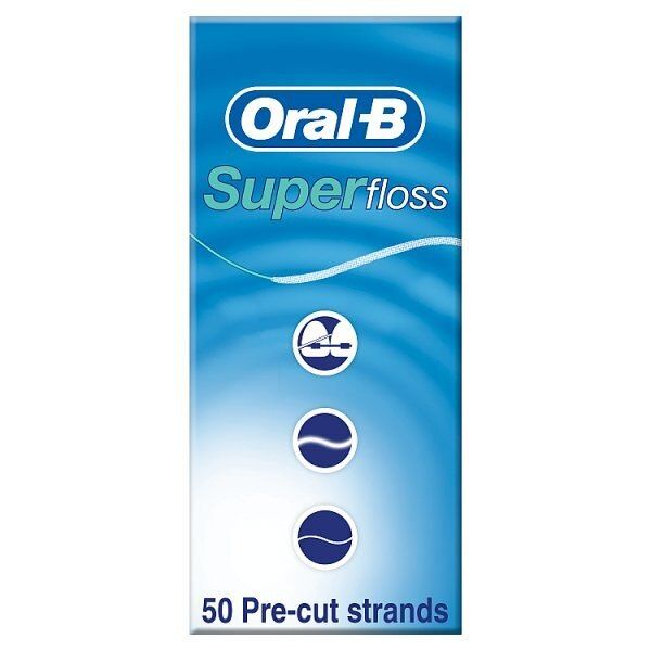 Oral-B Pre-Cut Superfloss Strands 50M