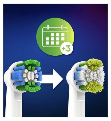 Oral-B Precision Clean Toothbrush Head with CleanMaximiser Technology 4 Pack