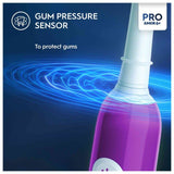 Oral-B Pro Junior Purple Electric Rechargeable Toothbrush For Ages 6+