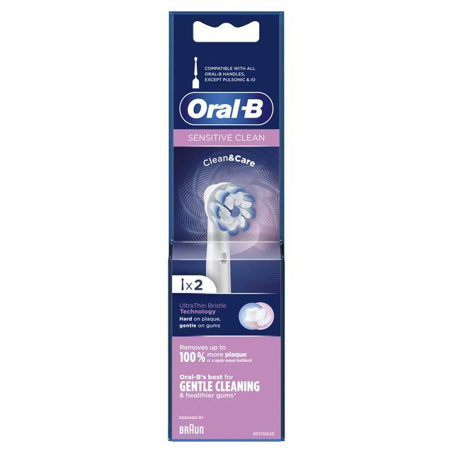 Oral-B Sensiclean Toothbrush Heads 2 per pack