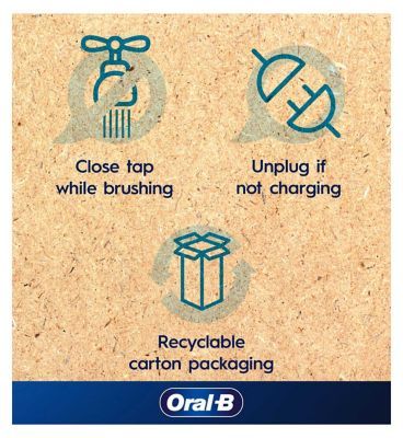 Oral-B Vitality Pro Black & Purple Electric Toothbrushes Duo Pack