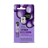 Organic Shop Aqua Glossy Lip Balm Hyaluronic Acid 10ml