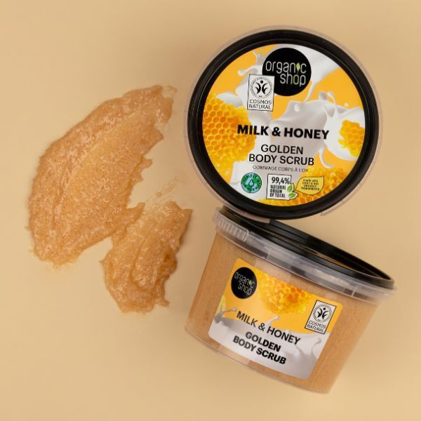 Organic Shop Milk & Honey Golden Body Scrub 250ml
