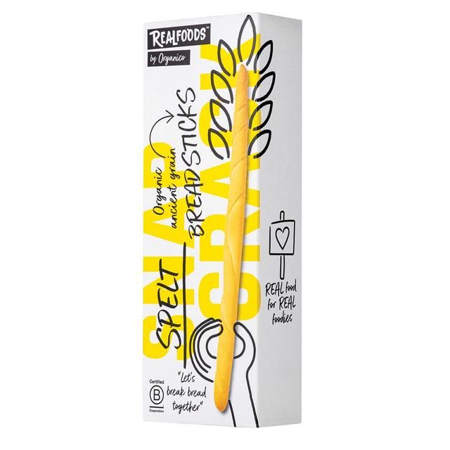 Organico Spelt Grissini 120g