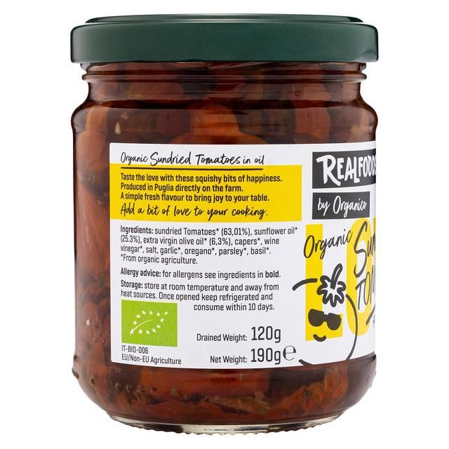 Organico Sundried Tomatoes in Oil 190g