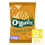 Organix Cheese & Herb Orgnic Puffs 10 mths+ Multipack 4 x 15g