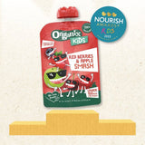 Organix KIDS Red Berries & Apple Smash Pouch 100g