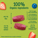 Organix Summer Fruits Rice Cake Clouds Baby Snack 7 months+ 40g