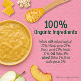 Organix Tropical Sunshine Bowl With Yoghurt Mango & Oats Toddler Food   120g