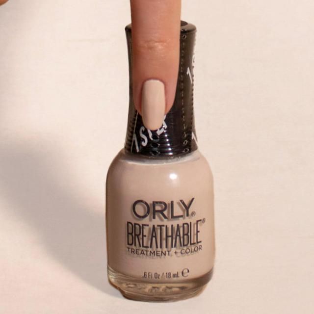 Orly 4 in 1 Breathable Treatment & Colour Nail Polish - Almond Milk 18ml