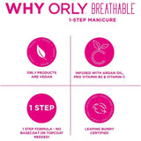 Orly 4 in 1 Breathable Treatment & Colour Nail Polish - Just Breathe 18ml