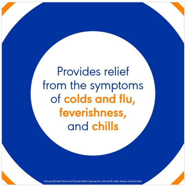 Otrivine Otricaps Congestion Relief Capsules 16 per pack