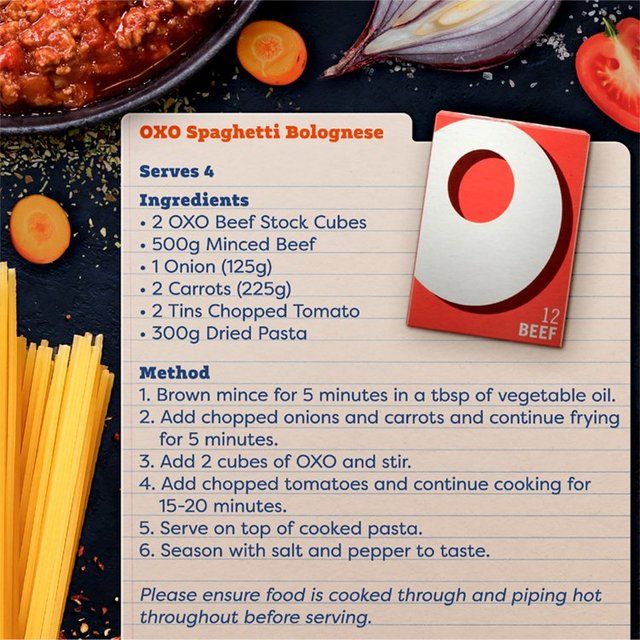 Oxo 24 Beef Stock Cubes 142g