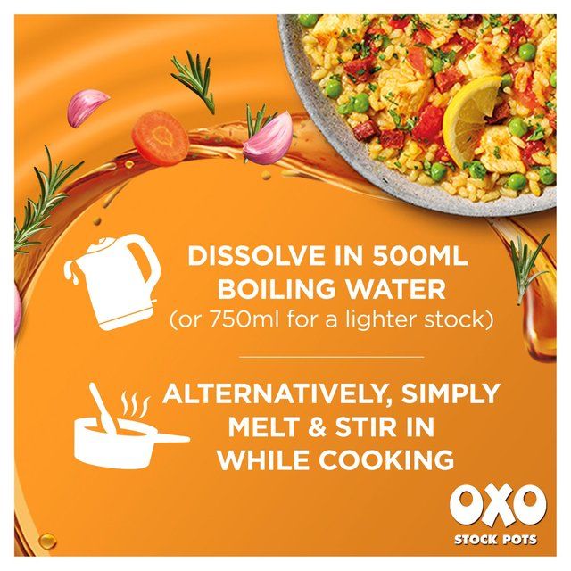 Oxo Stock Pots Chicken 4 x 20g