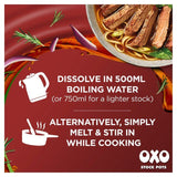 Oxo Stock Pots Reduced Salt Beef 4 x 20g
