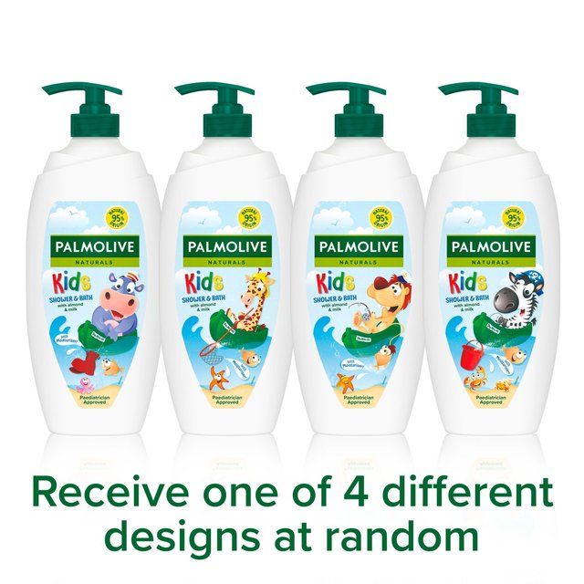 Palmolive Naturals Kids Shower & Bubble Bath Pump 750ml
