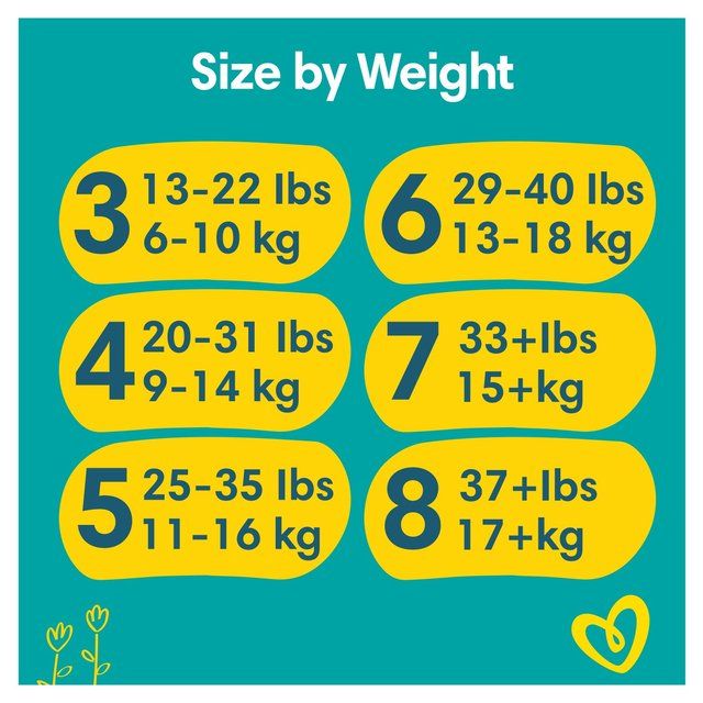 Pampers Baby-Dry Nappies Size 4 (9-14kg) Essential Pack 44 per pack