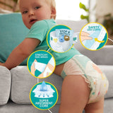 Pampers Baby-Dry Nappies Size 5 (11-16kg) Jumbo+ Pack 72 per pack