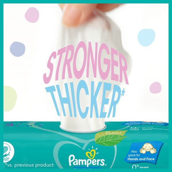 Pampers Fresh Clean Baby Wipes 52 Pack