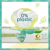 Pampers Harmonie Coco Plastic Free Wipes 3 Pack 132 per pack