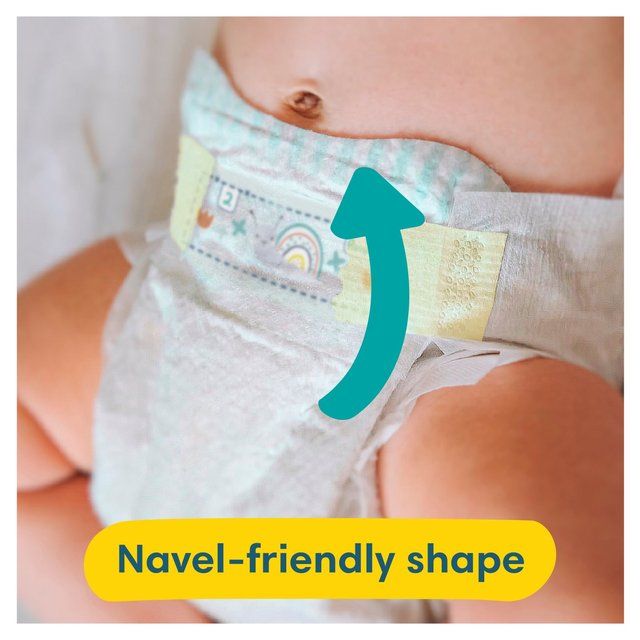 Pampers New Baby Nappies Size 1 (2-5kg) Jumbo+ Pack 80 per pack