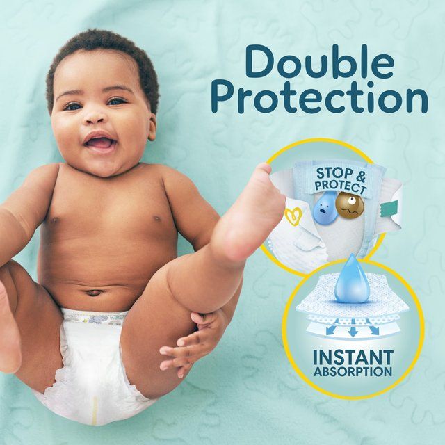 Pampers New Baby Nappies Size 2 (4-8kg) Essential Pack 44 per pack
