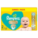 Pampers New Baby Nappies Size 2 (4-8kg) Jumbo+ Pack 76 per pack