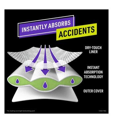 Pampers Ninjamas Bedwetting Pyjama Pants Boys x9, 8-12 Years