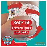 Pampers Paw Patrol Baby Dry Nappy Pants Size 4, 180 Pack