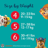 Pampers Paw Patrol Baby Dry Nappy Pants Size 4, 180 Pack