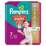 Pampers Premium Protection Nappy Pants Size 7 Essential Pack 21 per pack