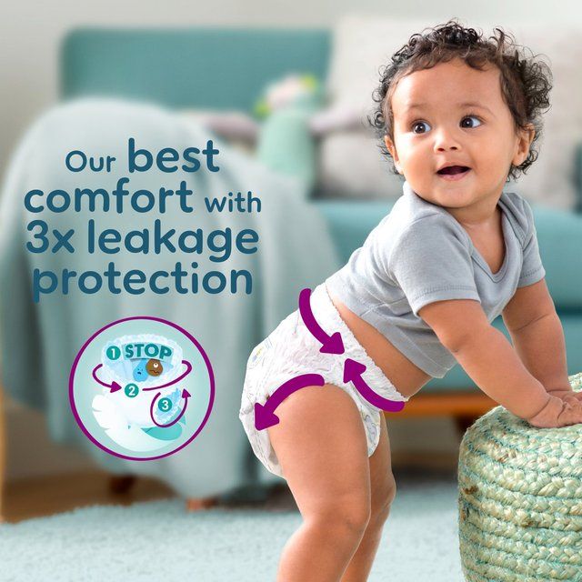 Pampers Premium Protection Nappy Pants Size 7 Jumbo Pack 40 per pack
