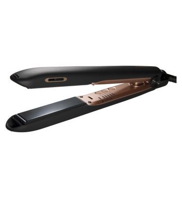 Panasonic EH-HS99 Nanoe™ Ceramic Hair Straightener for Improved Shine with Temperature Control (Black/Rose Gold)