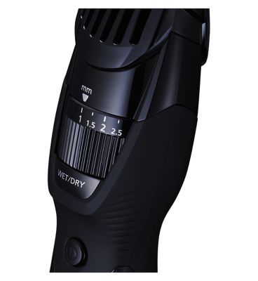 Panasonic ER-GB42 Wet & Dry Electric Beard Trimmer with 20 Cutting Lengths (Black)