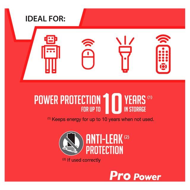 Panasonic Pro Power AAA Batteries Alkaline 8 per pack