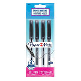Paper Mate Jiffy Gel Pouch Black 4 per pack