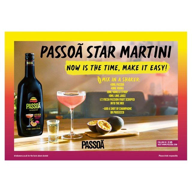 Passoa Passion Fruit Liqueur 70cl