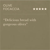 Pasta Evangelists Olive Focaccia 200g