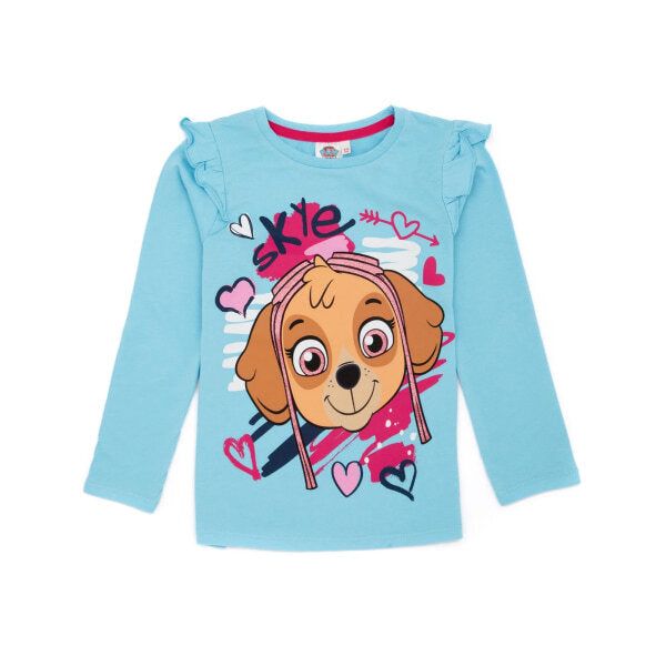 Paw Patrol Girls Long-Sleeved Pyjama Set (5-6 Years)