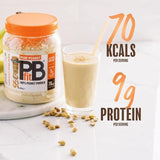 PBfit Pure Peanut Powder - 9g Plant Based Protein and 82% Less Fat 680g