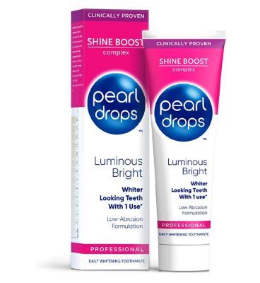 Pearl Drops Luminous Bright White Toothpaste 75ml