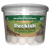 Peckish Natural Balance Energy Suet Fat Balls for Wild Birds 50 per pack