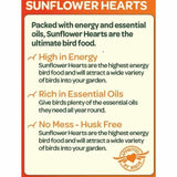 Peckish Sunflower Hearts For Wild Birds 2kg