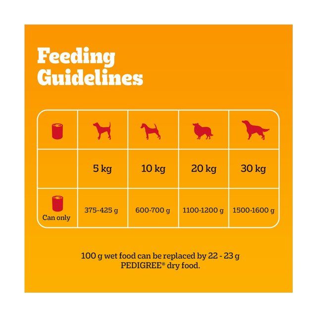 Pedigree Adult Wet Dog Food Tins Mixed in Gravy    6 x 400g GOODS M&S