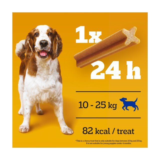 Pedigree Dentastix Daily Adult Medium Dog Treats Dental Sticks 56 x 26g