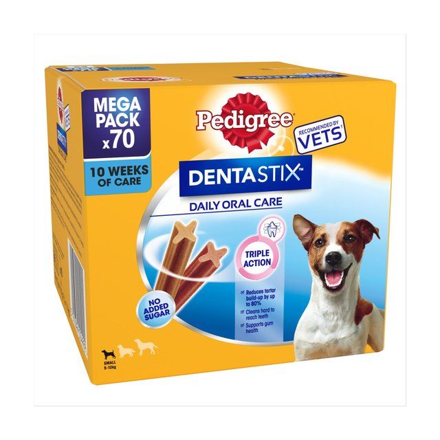 Pedigree DentaStix Daily Dental Chews Small Dog 70 per pack