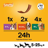 Pedigree Schmackos Adult Dog Treats Meaty Multi Mix 110 x 8g