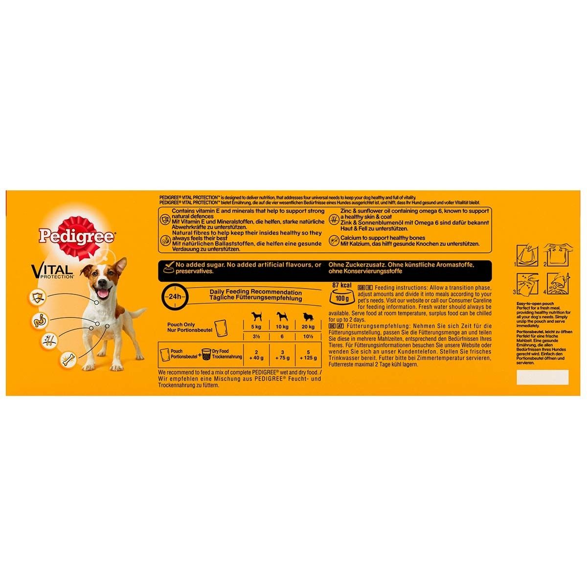 Pedigree Variety Pouch in Gravy, 40 x 100g